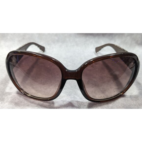 Coach S3010 Preppy Translucent Brown Monogram Sunglasses - Picture 1 of 7